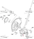 420890252 Маслонасос Для Ski Doo 300F