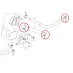 90220-10160-C Хомут 10X16 металлический для квадроциклов Baltmotors Jumbo 700 90220-10160-C