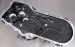 504154651 Крышка КПП Внешняя Черная Для Ski Doo SKANDIC, EXPEDITION 504153937
