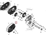 420212714 Крышка Вариатора Для BRP Can Am OUTLANDER