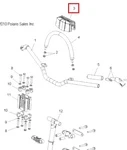 5438523 Пластиковая Крышка Крепления Руля Для Polaris