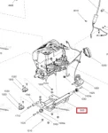 512060317 Кронштейн Двигателя Для Ski Doo 550F 512060637