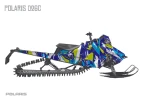 Наклейки VEL На Снегоход Polaris Axys 026C