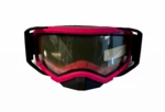 Очки с двойной линзой RSX Blizzard Winter, прозрачная линза, цвет оправы розовый-черный K1-00005138