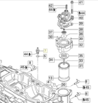 420640970 Фитинг SEA DOO