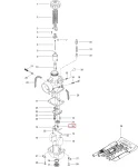 404123800 Жиклер 170 Для Карбюратора Для Ski Doo