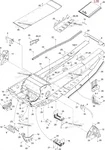 518324580 Радиатор Туннеля Для Ski Doo MXZ X 440 Racing