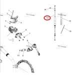 7082469 Тросик Газа Для Polaris AXYS 850