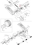 705500429 Ступица Ведомой Звезды Для BRP Can Am DS 650