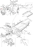 518325036 Усилитель Рамы Для Ski Doo 2007-2009