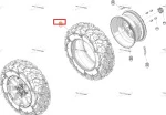 705403800 Шина Передняя 26x8x14 Для BRP Can Am OUTLANDER