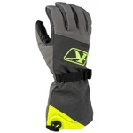 Перчатки Klim Powerxross Gauntlet Asphalt - Hi-Vis размер XL 3334-002-150-605