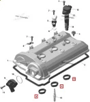 420431807 Прокладка Свечного Колодца Для BRP Can Am Maverick R