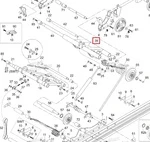 5343493 Рычаг Задней Подвески Для Ski Doo Skandic M5343493