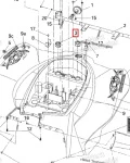 S77212RCA000 Втулка Сиденья Для BRP Can Am DS 250