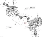 420635220 Шестерня Привод Маслонасоса Для BRP Can Am 711635220