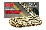 GB525GXW-114 RK CHAINS Цепь для мотоцикла 525 до 1300 см³ (золотая, с сальниками XW-RING)