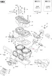 420854370 Клапан Выпускной Для Ski Doo 420854371