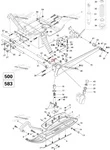 415042500 Наконечник Рулевой Для Ski Doo