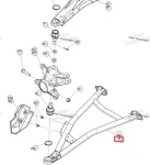 706202980 Рычаг Передний Нижний Правый Черный Для BRP Can Am DEFENDER, TRAXTER 706204008, 706203042