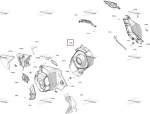 517309035 Кожух Ремня Вариатора Для Ski Doo SUMMIT, FREERIDE 517308171, 517309035