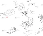 510005807 Поролон Водительского Сиденья Для Ski Doo 510004868, 510005316