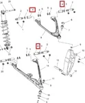 5451498 Втулка Рычага Для Polaris AXYS