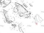 502008170 Подложка поролоновая термоотражающая задней правой панели Ski Doo