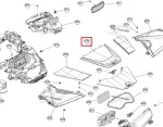 707901262 Крышка Передней Панели Предохранителей Для BRP Can Am Maverick R 707901239