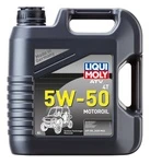 20738 LIQUI MOLY НС-синтетическое моторное масло для 4тактных ATV 4T Motoroil 5W-50 4 литра