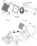 709200017 Кронштейн Вентилятора Для BRP Can Am Traxter, Quest, DS 650