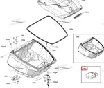 511001827 Крепеж LinQ Для Ski Doo 511001136
