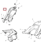 5451231-632 Боковая Панель Правая Для Polaris AXYS