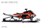 Наклейки VEL На Снегоход Ski Doo Summit Expert TURBO 007B