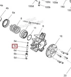 417223989 Ось Ролика Ведущего Вариатора Для Ski Doo