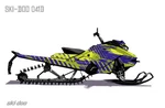 Наклейки VEL На Снегоход Ski Doo Summit Expert 041D