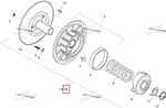 M140046 Шкив Вариатора Для Ski Doo