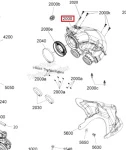 508001091 Воздуховод В Сборе Для Ski Doo