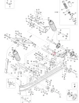 5447373 Болт Регулировочный Задней Подвески Для Ski Doo Expedition, Skandic M5447373