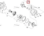 0702-688 Вал КПП Для Arctic Cat