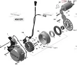420685100 Стартер Электрический Для BRP Can Am DS 450