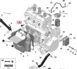 420256978 Датчик Давления Масла Для Ski Doo 900 ACE TURBO