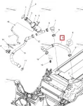 1262807 Шланг Системы Охлаждения Для Polaris RMK AXYS 1262892