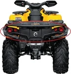 715000948 Бампер Задний Черный Для BRP Can Am Outlander G2
