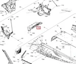 518332716 Пластина Переднего Модуля Рамы Для Ski Doo