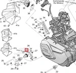 707000396 Кронштейн Подушки Двигателя Для BRP Can Am OUTLANDER, Renegade 707000803
