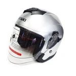 Шлем Ataki JK526 Solid серебристый глянцевый размер L 020229-823-1370