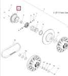 5135403 Хеликс Ведомого Вариатора Для Polaris