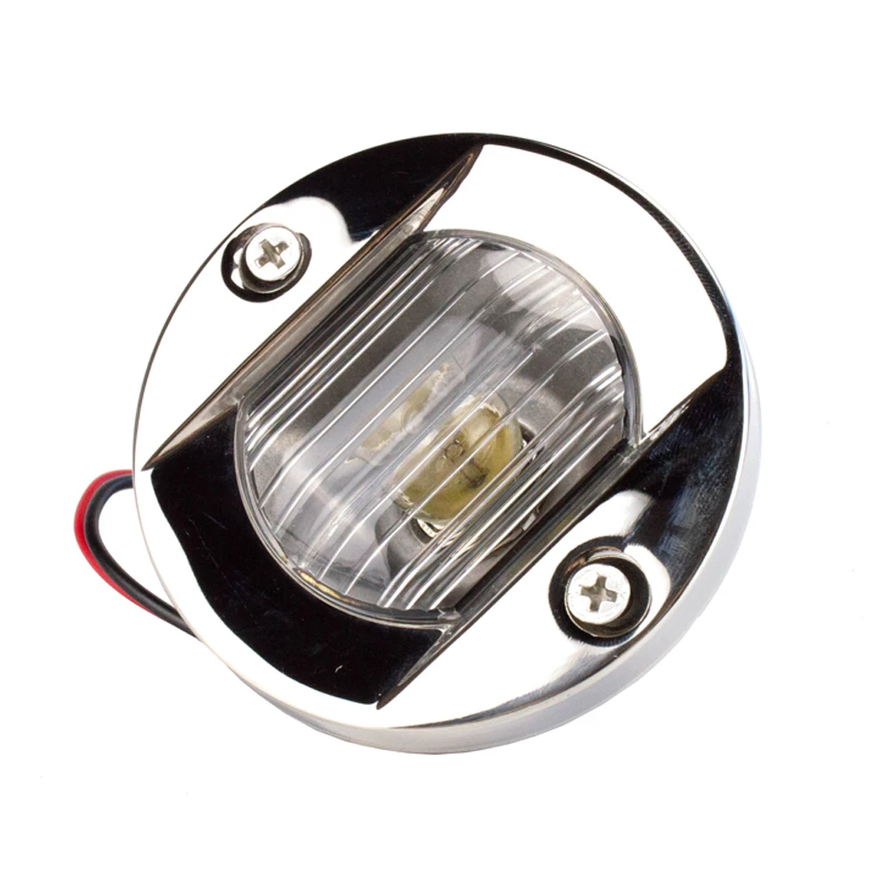 Огонь гаковый (кормовой) AAA врезной, нержавеющая сталь, лампа накаливания