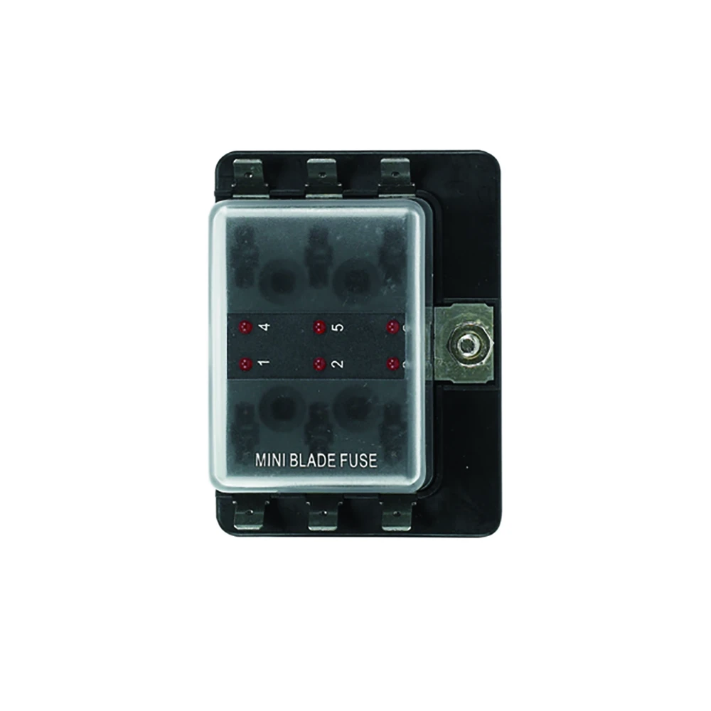 Блок предохранителей стандарт AAA 6 банд, стандарт-держатели